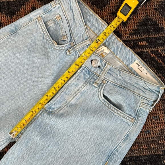 Rag & Bone - Featherweight Logan Women's Wide Leg - Blossom - Size 23 - Picture 9 of 13